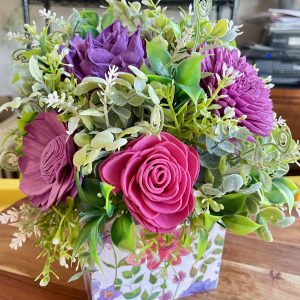 Wild Berry Wood Flower Arrangement