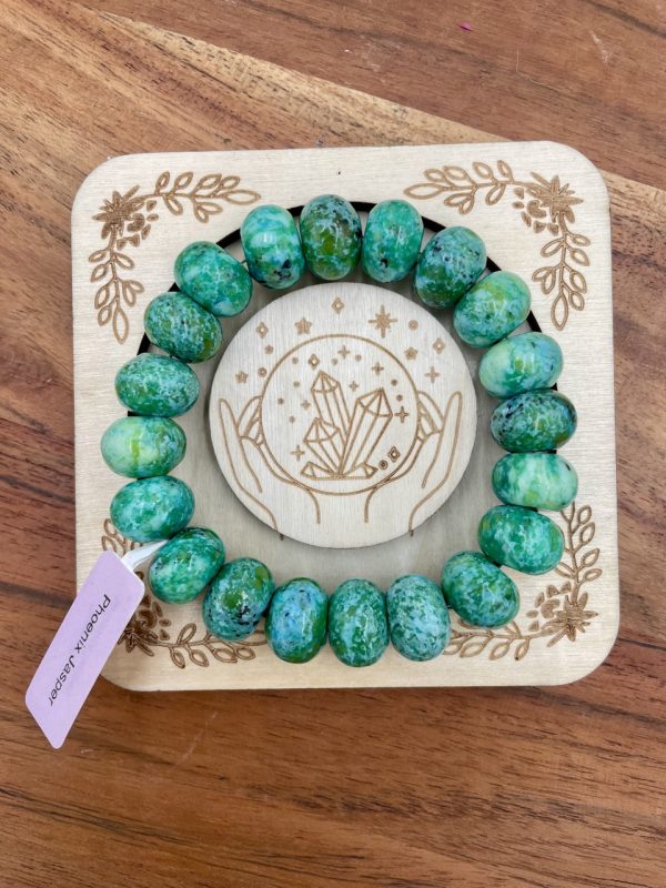 Phoenix Jasper Crystal Bracelet: Ignite Your Inner Strength