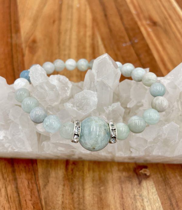 Celestial Blue Aquamarine Bracelet - Image 4